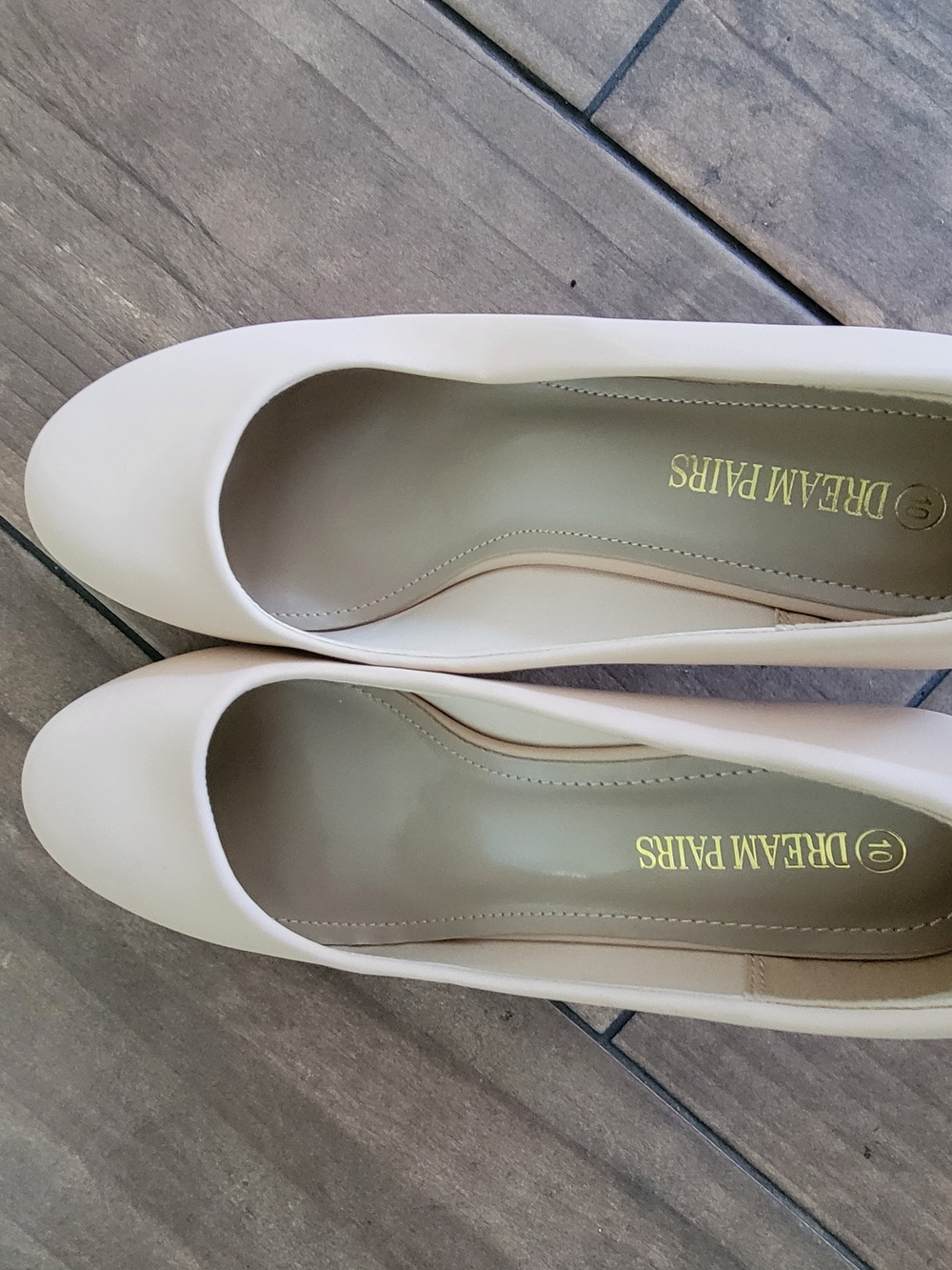 Dream Pairs Women's Nude Ballet Flats